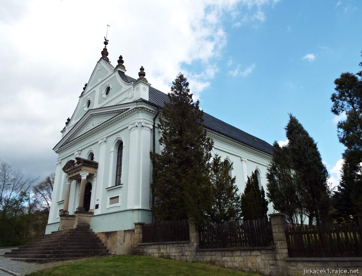 Vsetín - Evangelický kostel Horního sboru - celkový pohled
