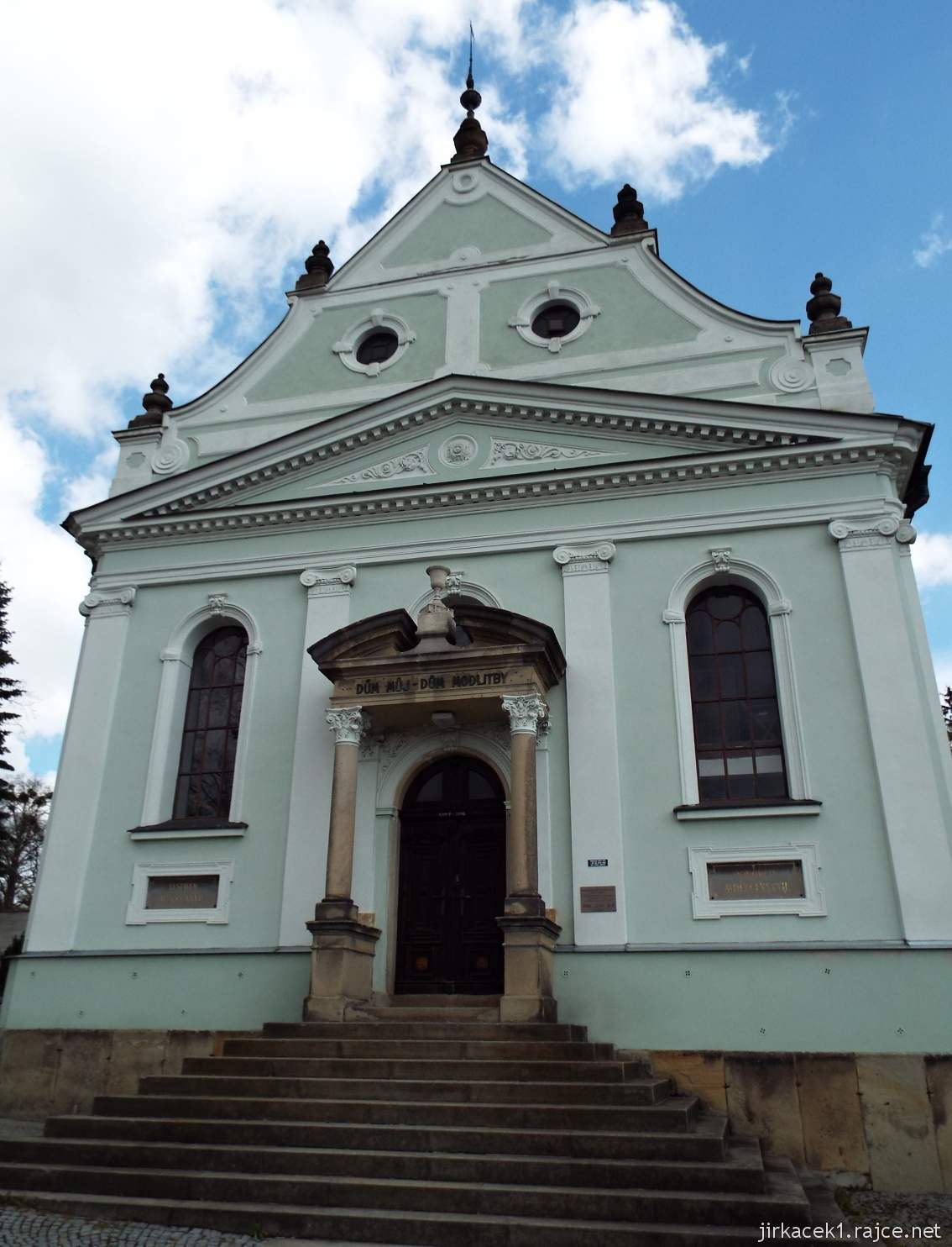 Vsetín - Evangelický kostel Horního sboru - průčelí