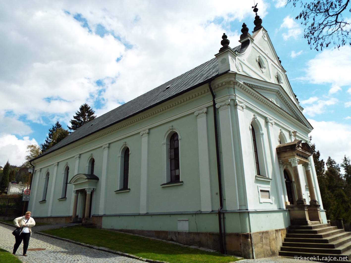 Vsetín - Evangelický kostel Horního sboru - celkový pohled