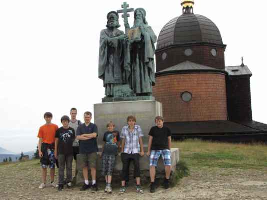 Přebor města Vsetína (Vsetín, 30. 6. - 7. 7. 2012) - Na vrcholu s Konstantinem a Metodějem