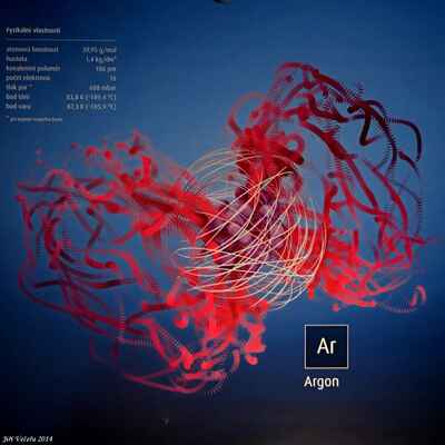 12. 3. 2014 - molekula Argonu