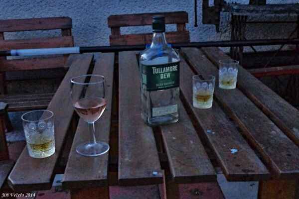 29. 3. 2014 - podvečerní zátiší s irskou whisky