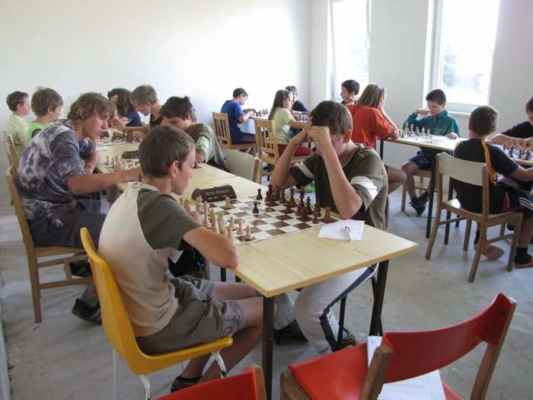 Šachový tábor (Růžená, 8. - 15. 8. 2009) - Klubovna turnaje A