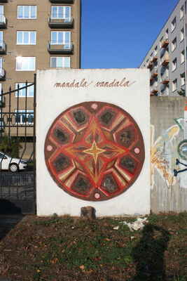 mandala vandala - plot (beton), Rybnická, 2011