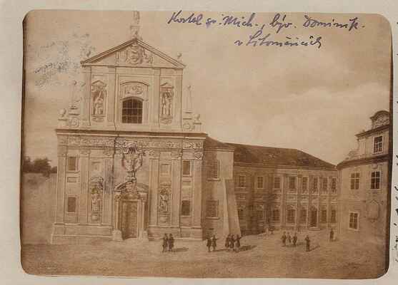 Obnovu celého kláštera vedl nový převor Petr Canadilla. Pro noviciát muselo město Litoměřice postoupit domy emigrantů a klášter rostl tím, že se v něm vychovávali novici pro celou provincii. V letech 1656-1783 složilo v tomto klášteře řádový slib 967 noviců. Koncem 17. století se staví kostel sv. Michala, klášter a několik vedlejších budov, takže dominikáni mají na severozápadní straně města vlastní čtvrť. Za Josefa II. roku 1785 byl počet řeholníků snížen z 22 na 14. Dne 30. května 1788 se museli dominikáni přestěhovat do zrušeného kláštera minoritů u sv. Jakuba v Litoměřicích. V roce 1878 byl noviciát přenesen z Litoměřic do Brna, později do Olomouce.