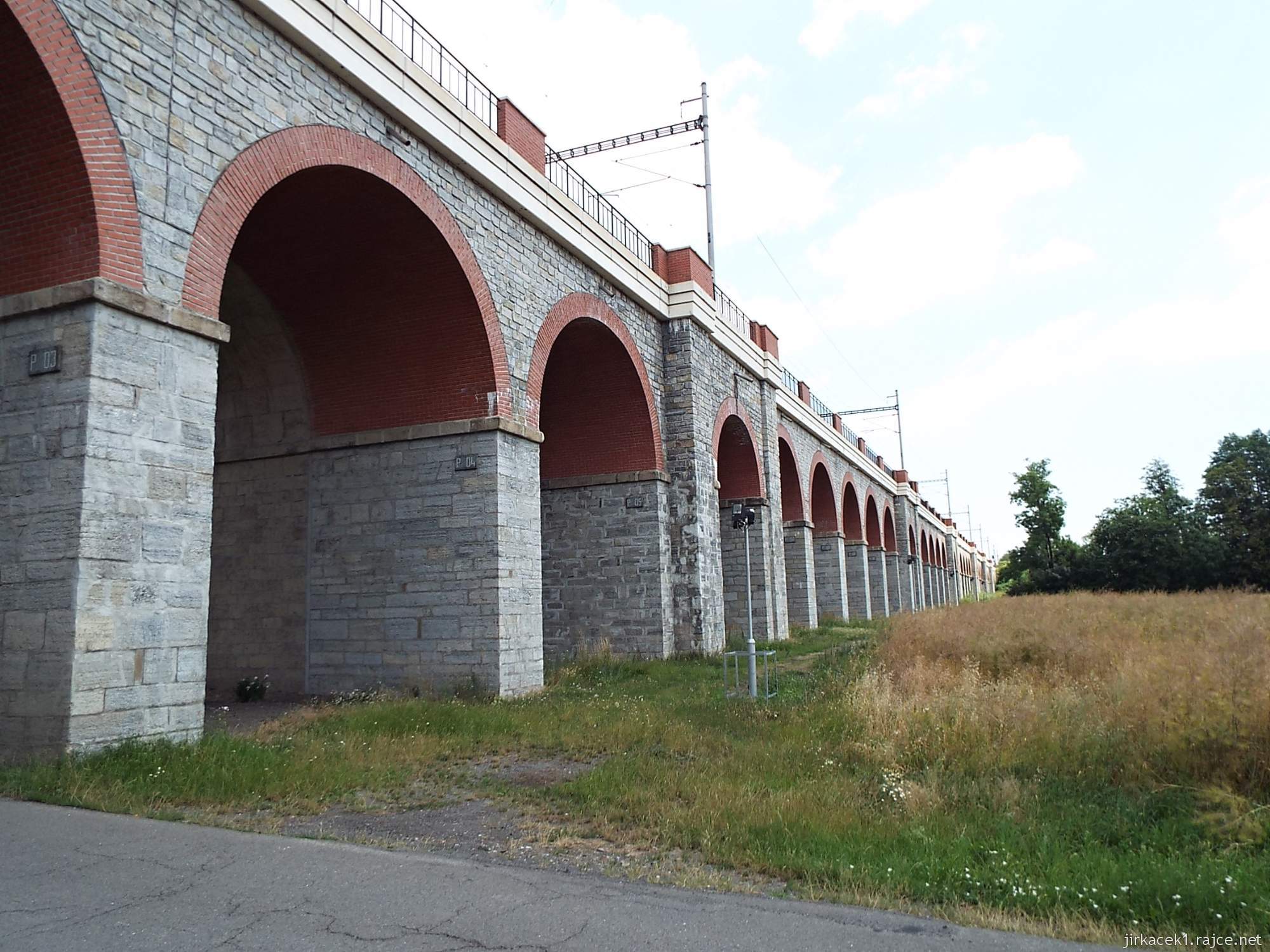 Jezernice - železniční viadukty